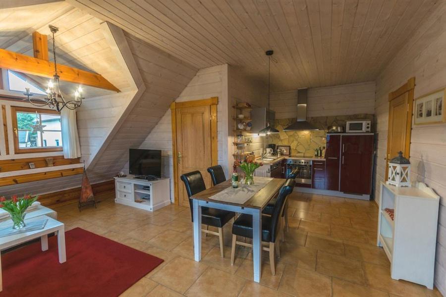Ferienwohnung Im Blockhaus Rosenkranz Rathmannsdorf Экстерьер фото