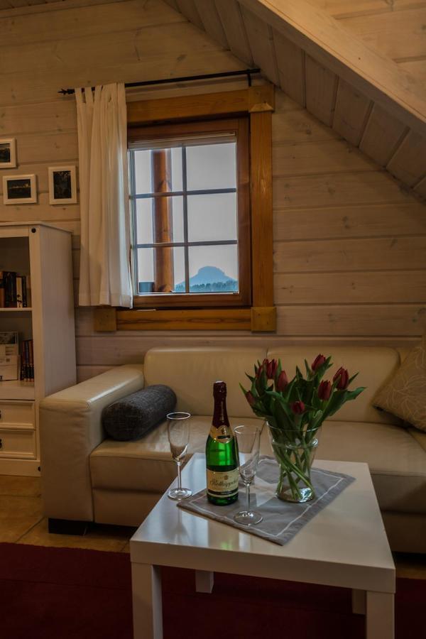 Ferienwohnung Im Blockhaus Rosenkranz Rathmannsdorf Экстерьер фото